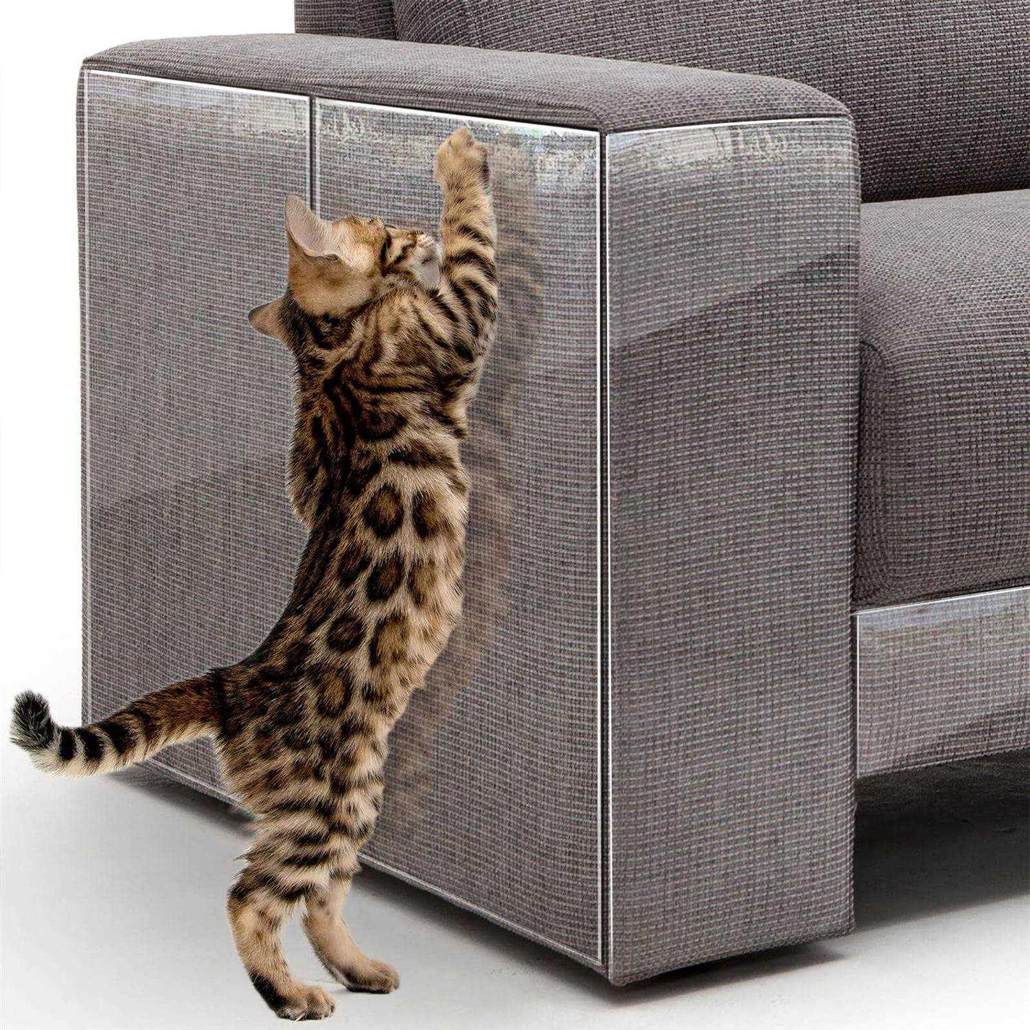 12 PCS Anti Cat Scratch Furniture Protector Clear Couch Protector for Cats - Pet Supplies online store