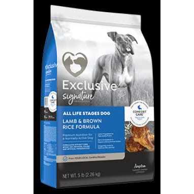 Exclusive Dog Food All Life Stages Lamb Brown Rice - Pet Supplies online store
