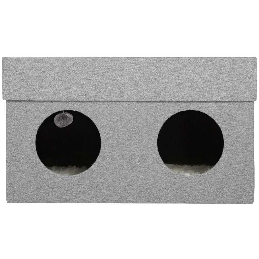 Frisco Double Cube Stackable and Collapsible Cat Condo - Pet Supplies online store