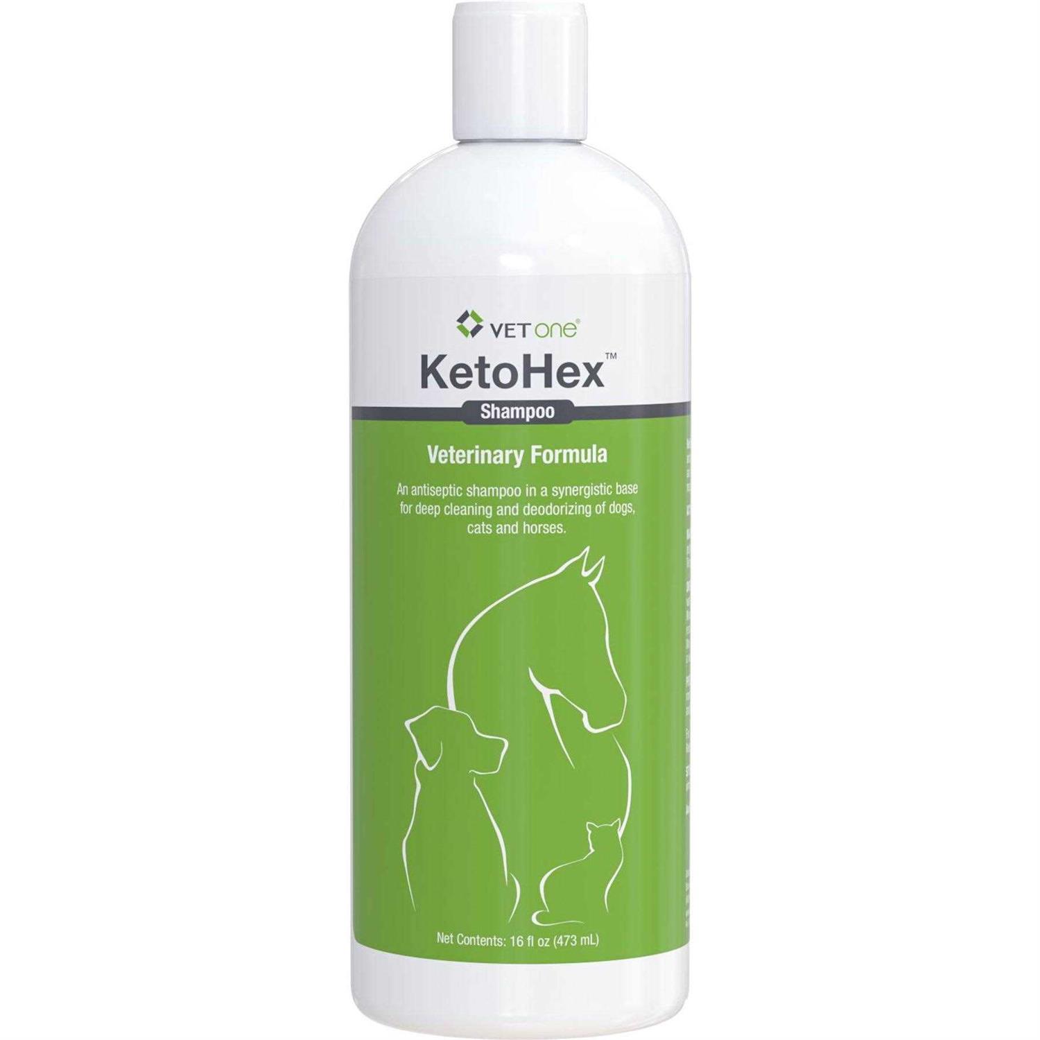 VetOne KetoHex Shampoo Bottle - Pet Supplies online store