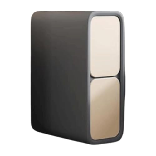 Solid Wood End Tables Modern Night Stand Narrow Bedside Table with 2 Drawers Storage Bedside Table 20cm/25cm/30cm/35cm