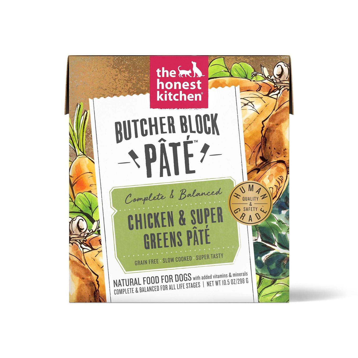 The Honest Kitchen Butcher Block Pate Dog Food 10.5 oz - Pet Supplies online store