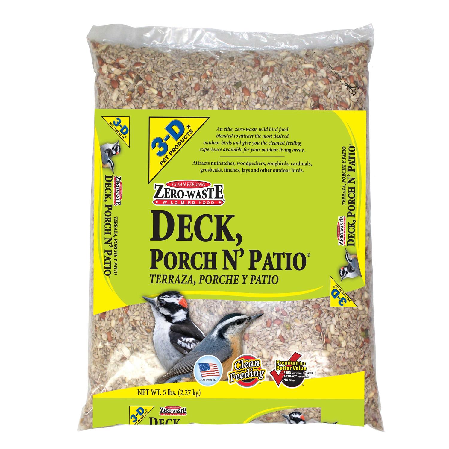 3-d Pet Products Deck Porch Patio Blend Wild Bird Food - Pet Supplies online store