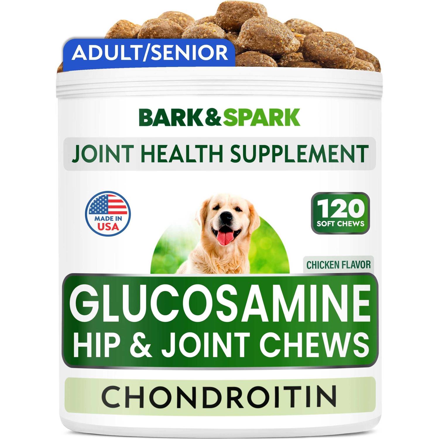Bark&Spark Glucosamine Chews for Dog - Pet Supplies online store