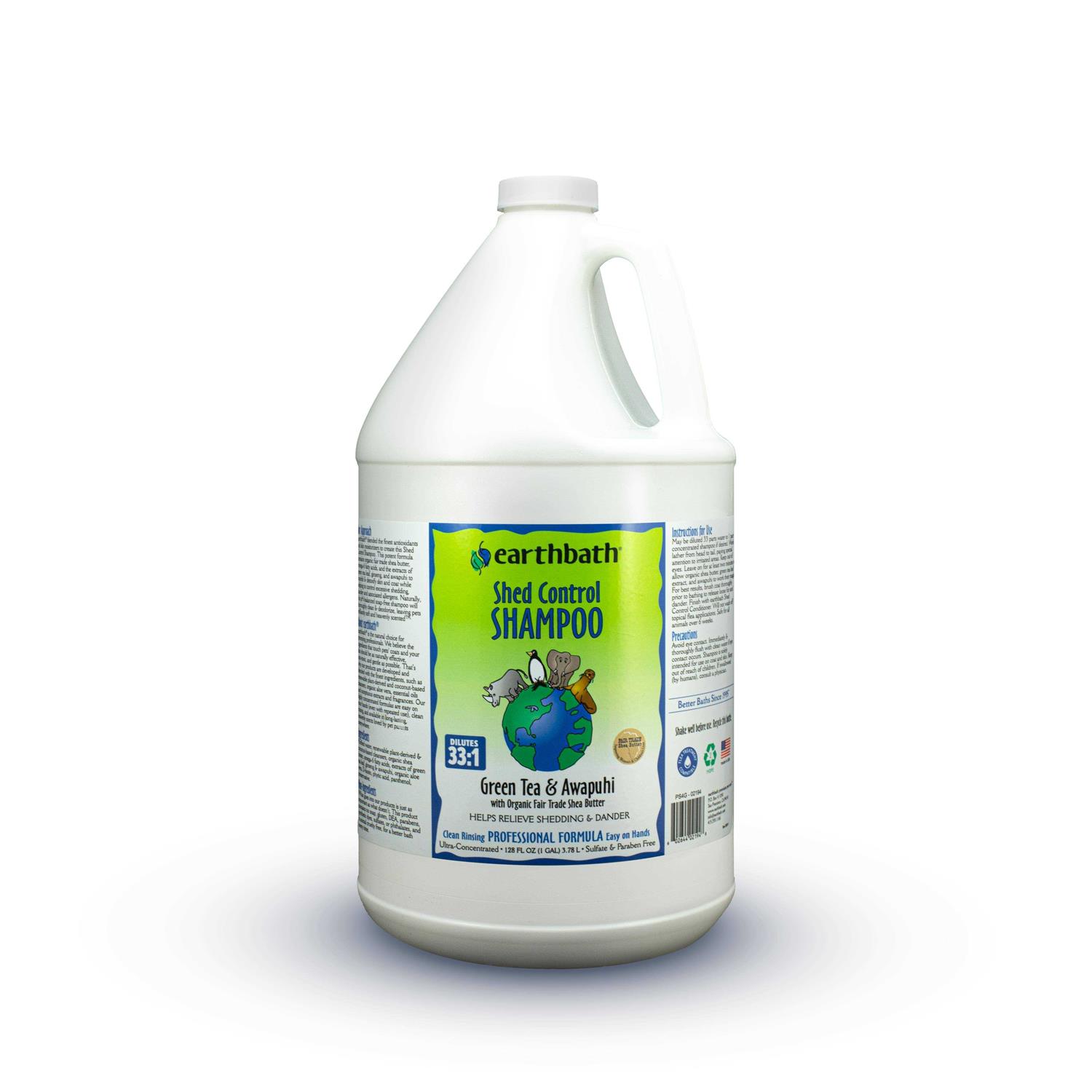 Earthbath Green Tea & Awapuhi Shed Control Shampoo - Pet Supplies online store