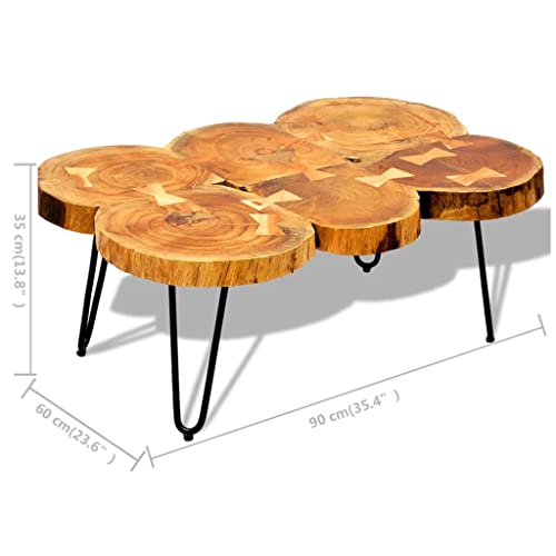 Coffee Table,Side Table Parlor Table Sofa Table Dinner Table Storage Table with Storage Function Suitable for Verandahs Living Room Tea Room 13.8