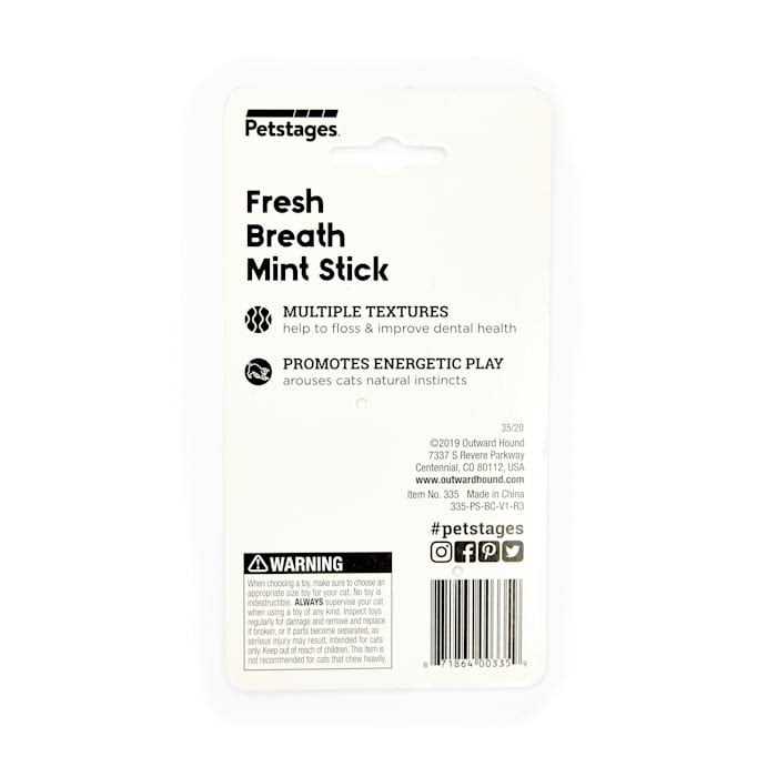 Petstages Fresh Breath Mint Stick Cat Toy - Pet Supplies online store