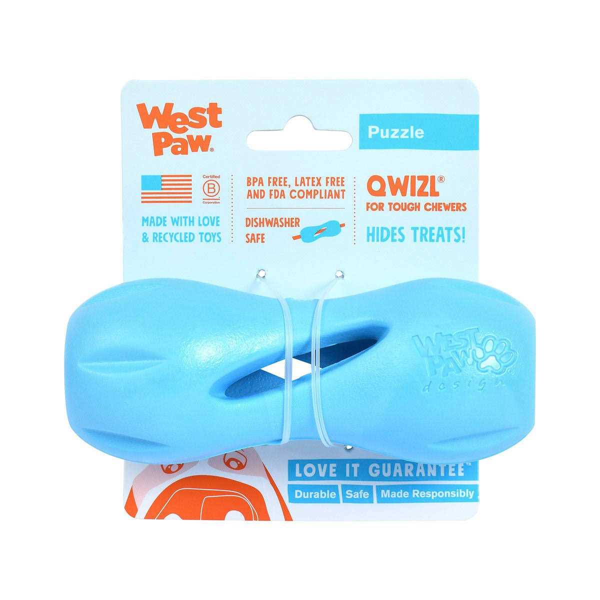 West Paw Qwizl Dog Toy - Pet Supplies online store