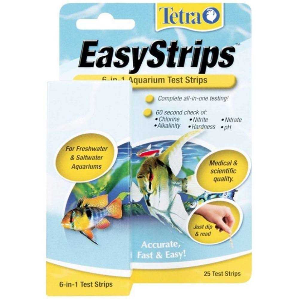 Tetra EasyStrips 6-in-1 Aquarium Test Strips - Pet Supplies online store