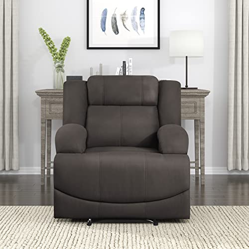 Lexicon Landwood Manual Reclining Chair, Chocolate