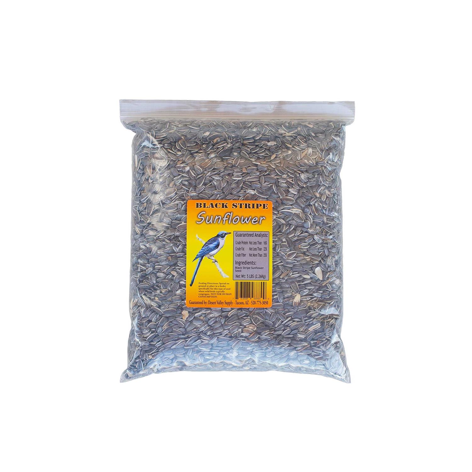 Desert Valley Premium Striped Sunflower Seeds - Pet Supplies online store
