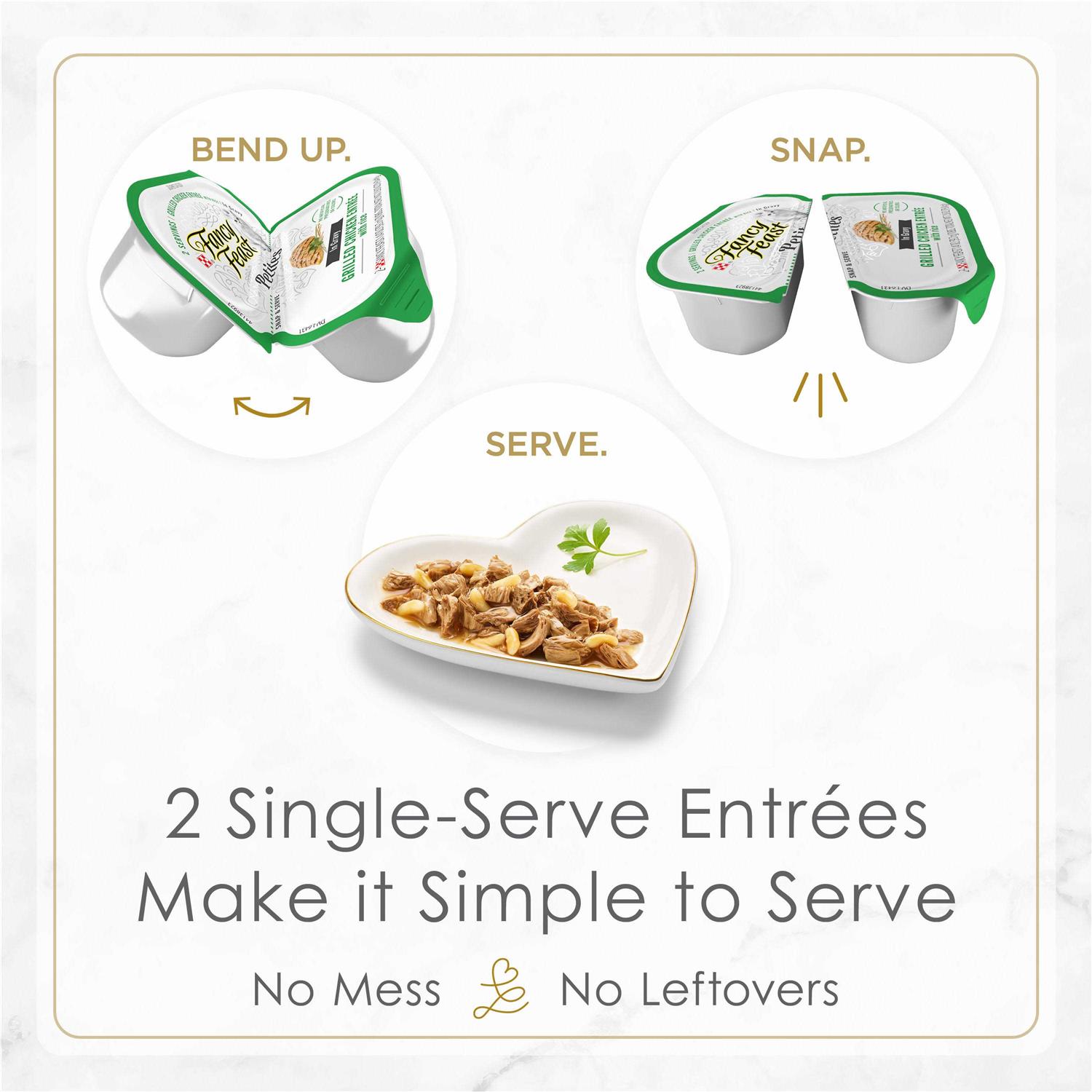 Fancy Feast Gourmet Petites Gravy Collection Variety Pack Wet Cat Food - Pet Supplies online store