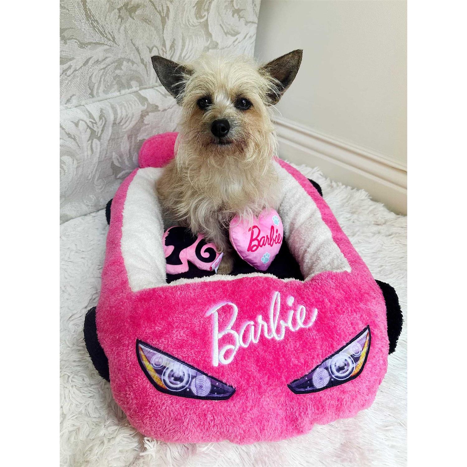 Megatoys Barbie Plush Car Pet Bed - Pet Supplies online store