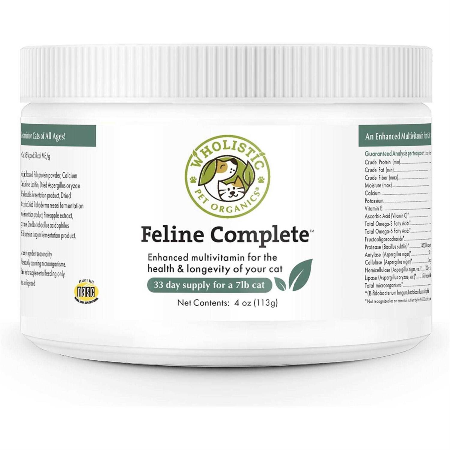 Wholistic Pet Organics Feline Complete Cat - Pet Supplies online store