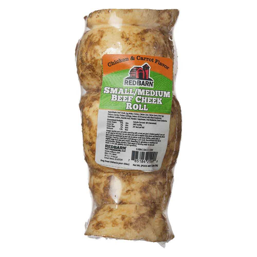 Redbarn Beef Cheek Roll Dog Large - Pet Supplies online store