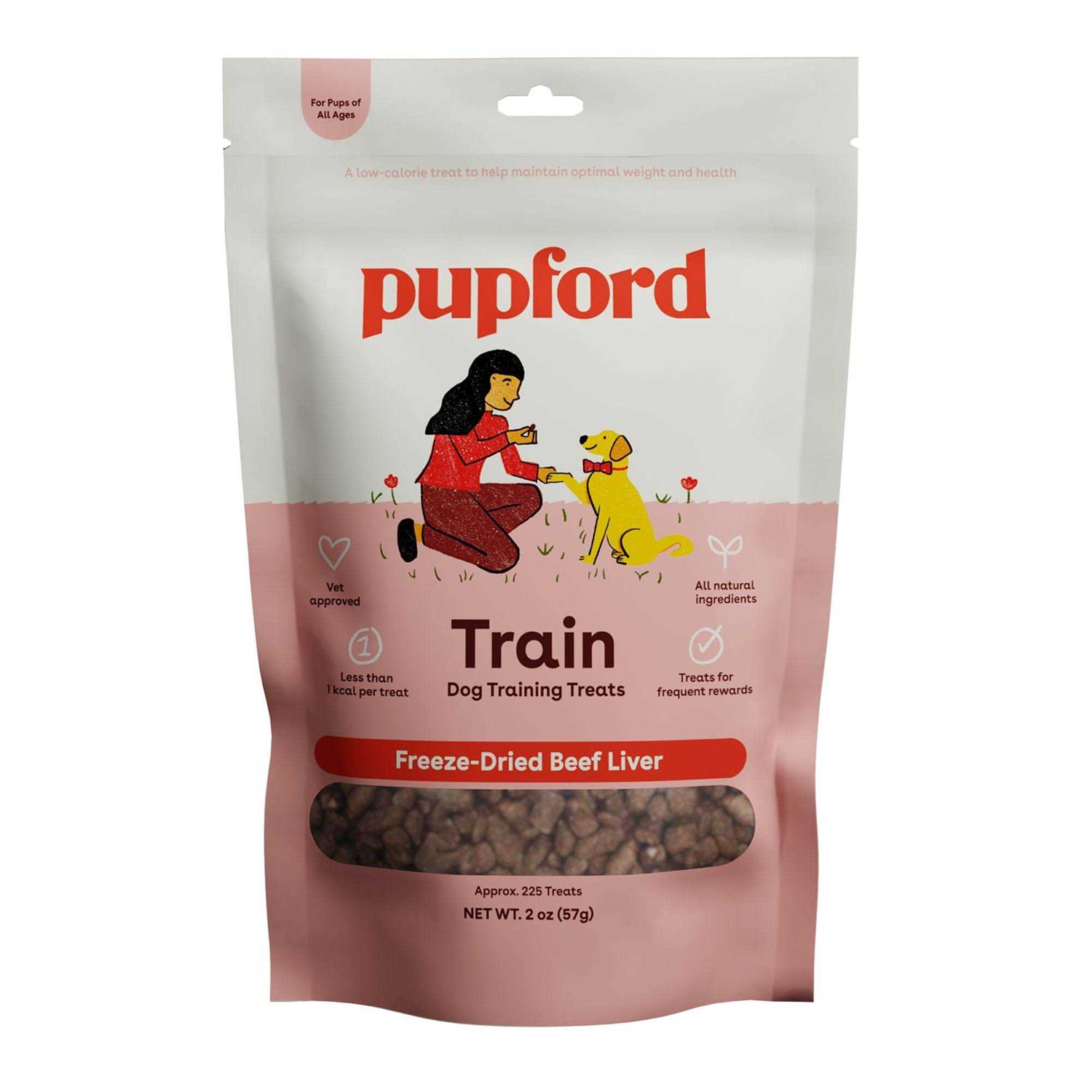 Pupford Beef Liver Training Freeze-Dried Dog Treats - Pet Supplies online store