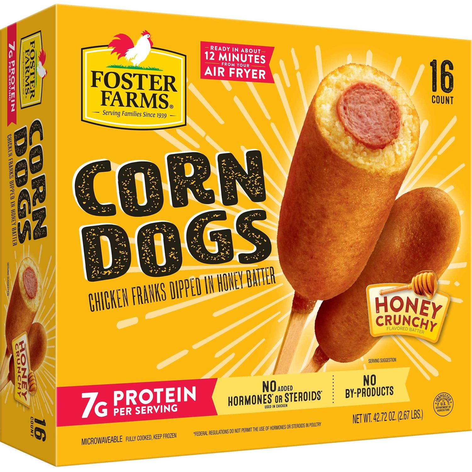 Foster Farms Corn Dogs Honey Crunchy Flavor - Pet Supplies online store