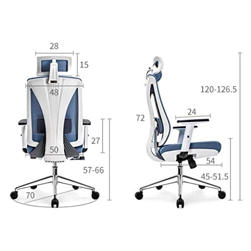 Ergonomic Chair Computer Chair Home Engineering Office Chair Comfortable Reclining Gaming Seat Waist Support(E)