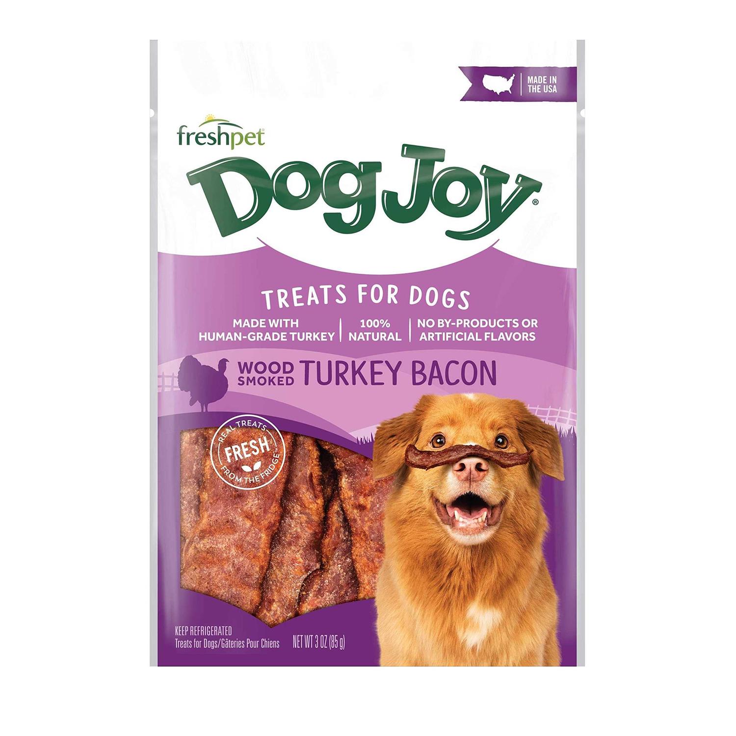Freshpet Dog Joy Turkey Bacon Dog Treats - Pet Supplies online store