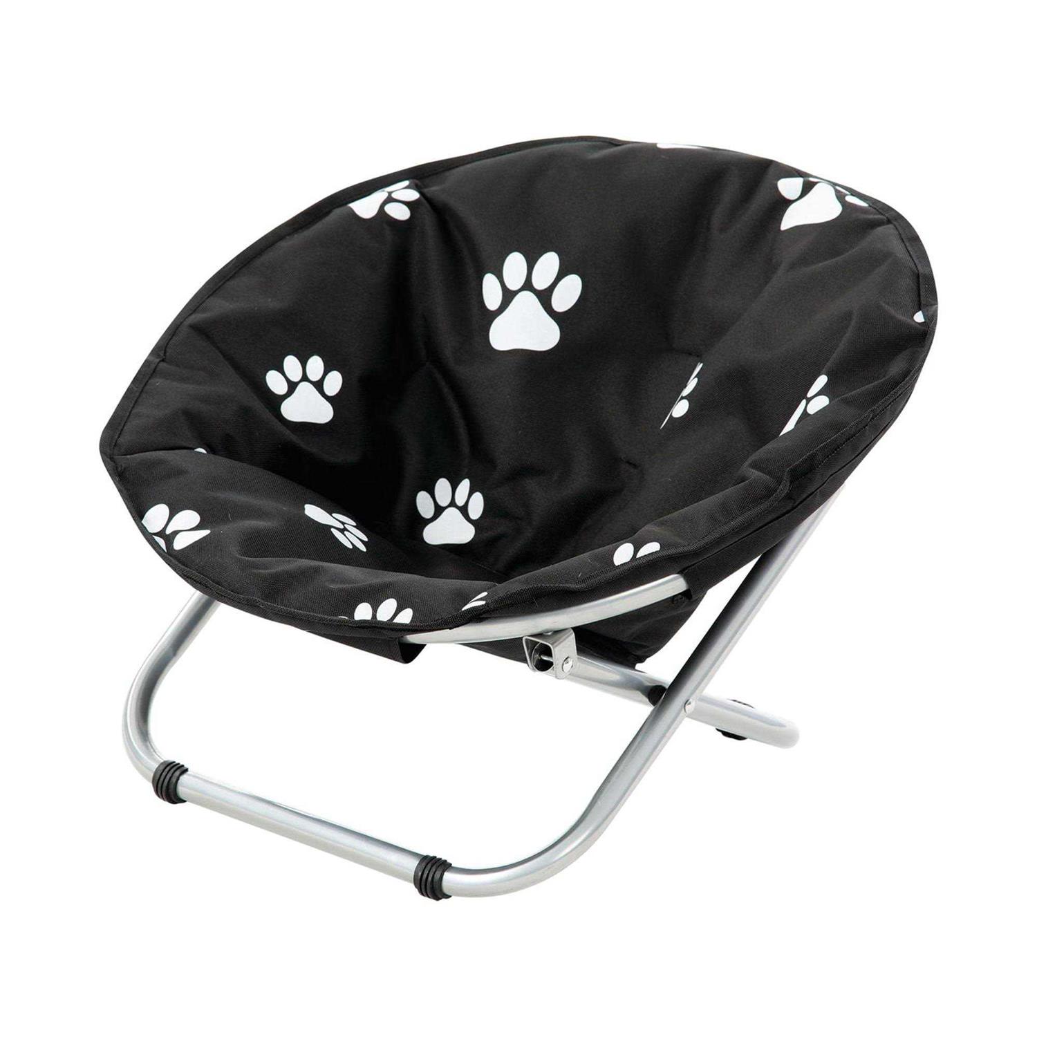 Etna Folding Pet Cot Chair Portable Round Fold Out Elevated Cat Bed - Pet Supplies online store
