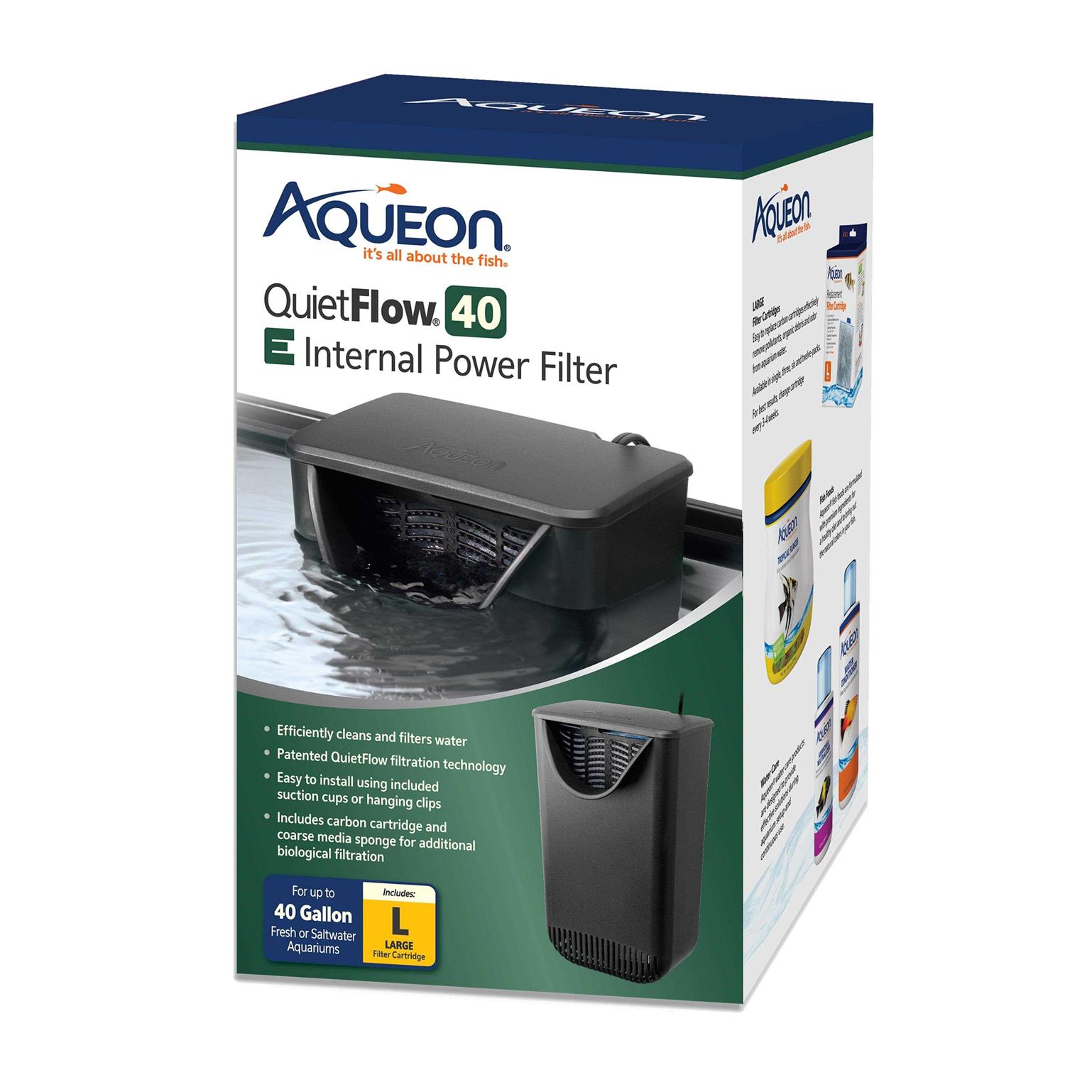 Aqueon QuietFlow E Internal Power Filter - Pet Supplies online store