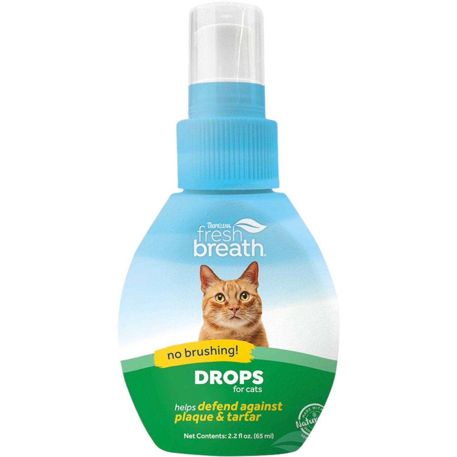 Tropiclean Fresh Breath Drops for Cats - Pet Supplies online store