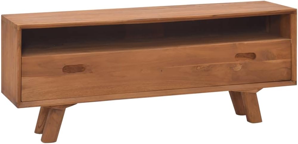 TV Stand, Small Kitchen Table Farmhouse Coffee Table Modern Desk Tv Unit Suitable for Small Spaces Living Room Bedroom Office 43.3