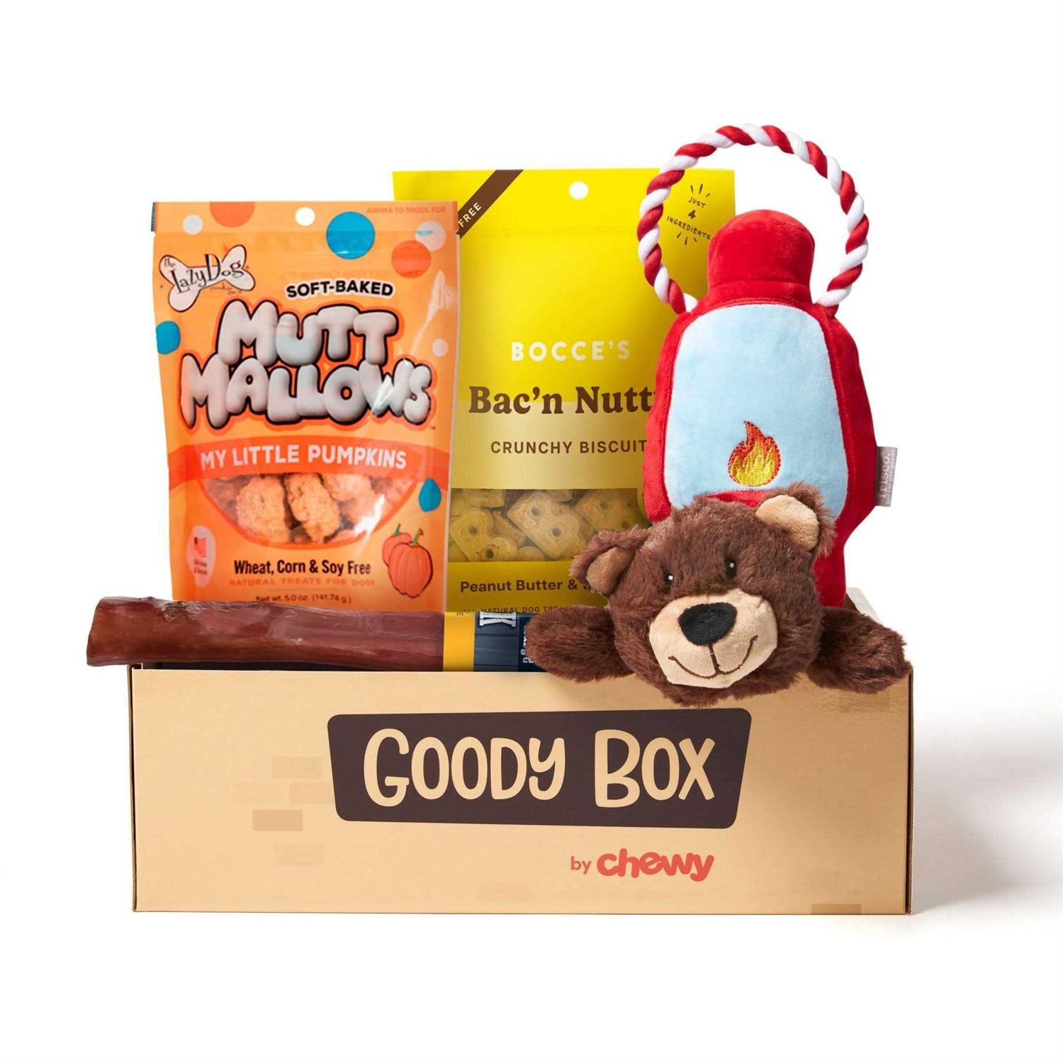 Goody Box Adventure Toys & Treats for Dogs - Pet Supplies online store