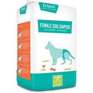 Frisco Disposable Female Dog Diapers - Pet Supplies online store