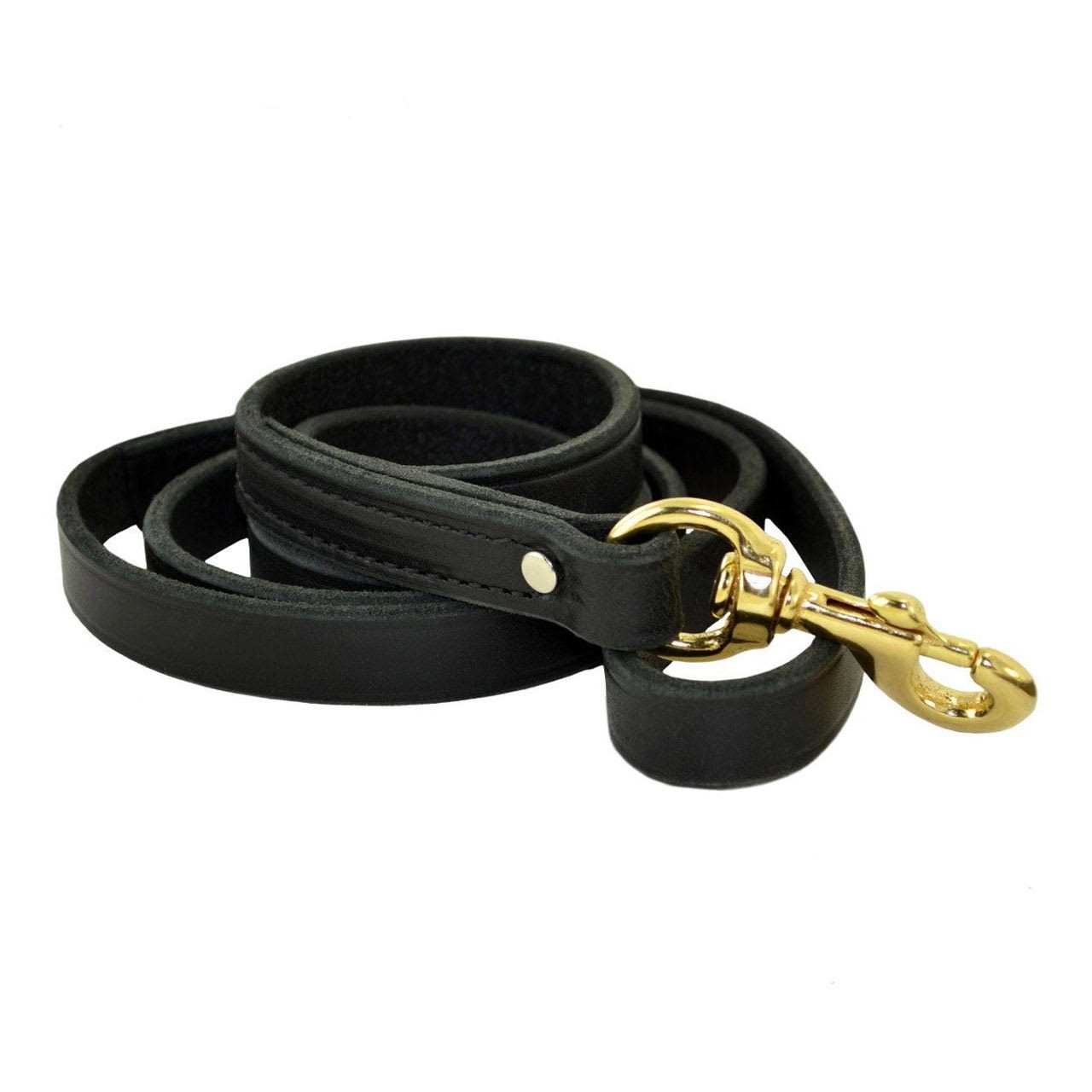 Signature K9 Signature Standard Leather Leash - Pet Supplies online store