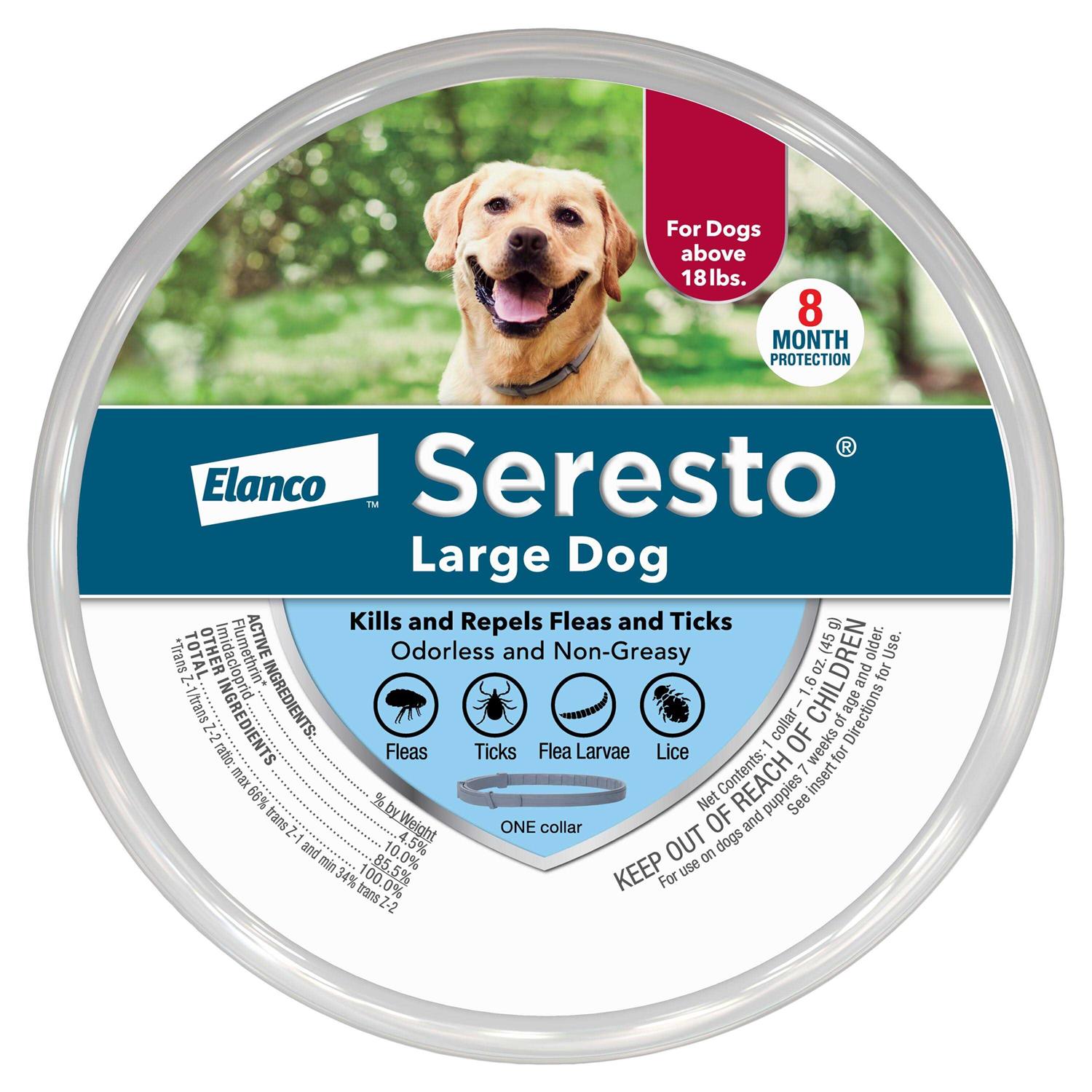 Bayer Seresto Flea and Tick Collar for Dogs - Pet Supplies online store