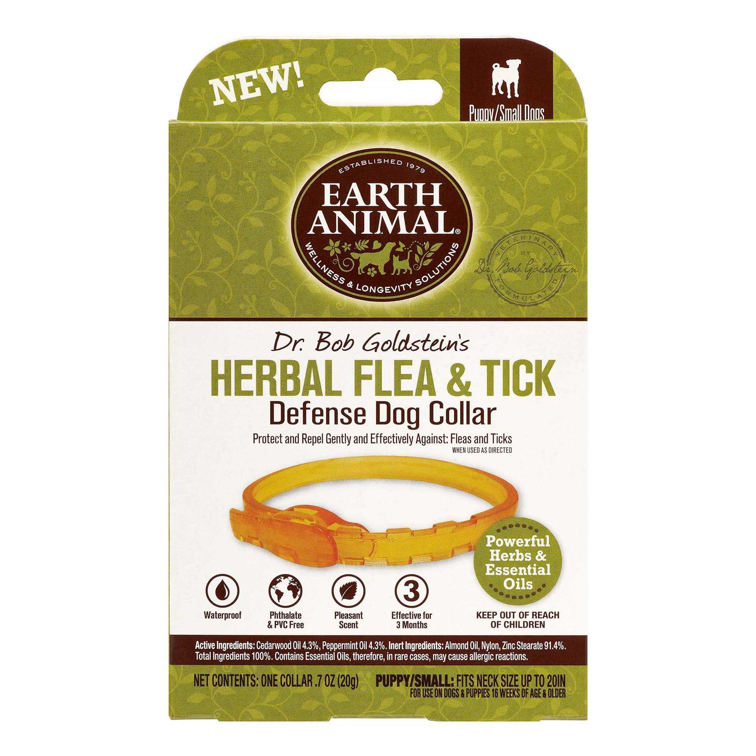 Earth Animal Herbal Flea Tick Collar for Dogs - Pet Supplies online store