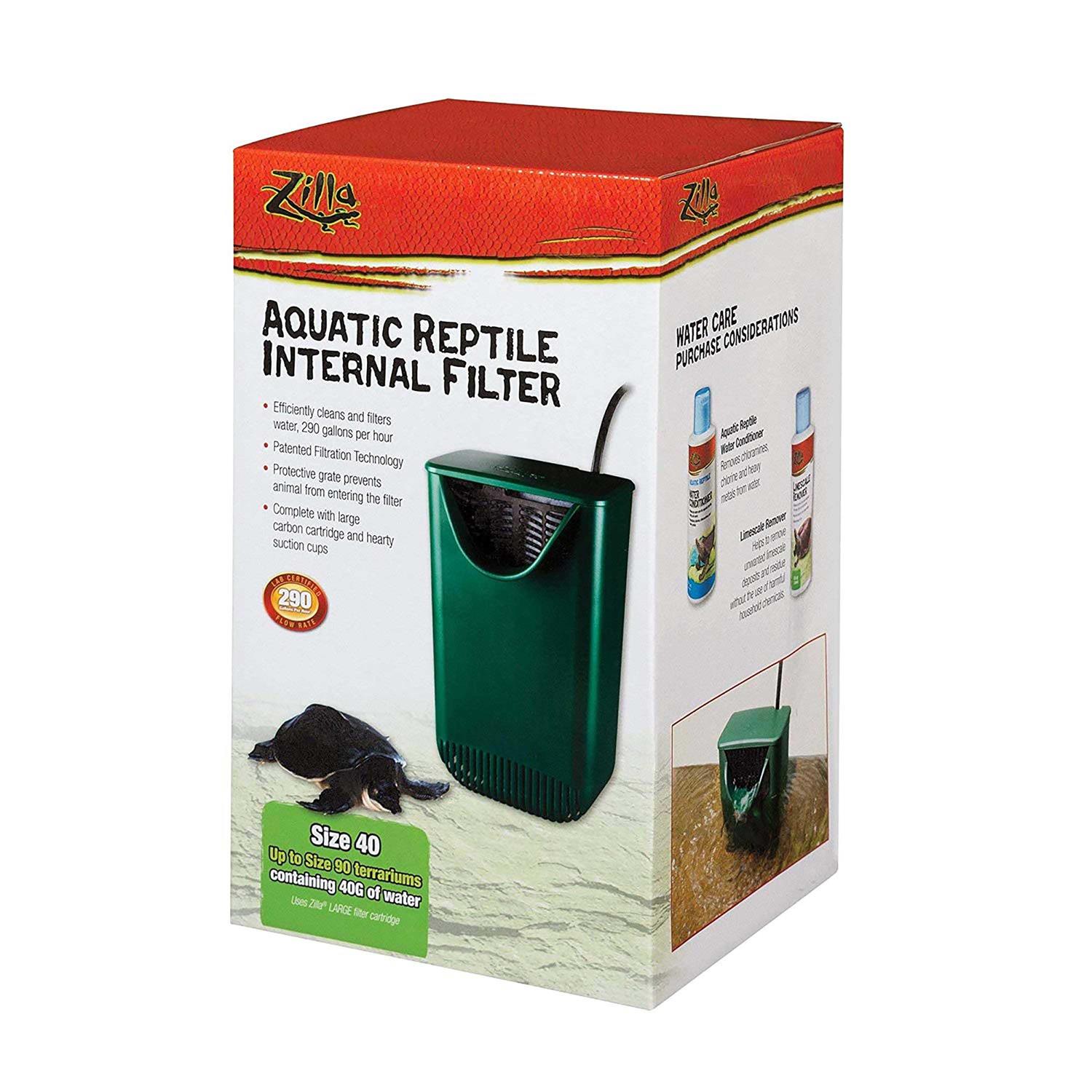 Zilla Aquatic Reptile Internal Filter - Pet Supplies online store