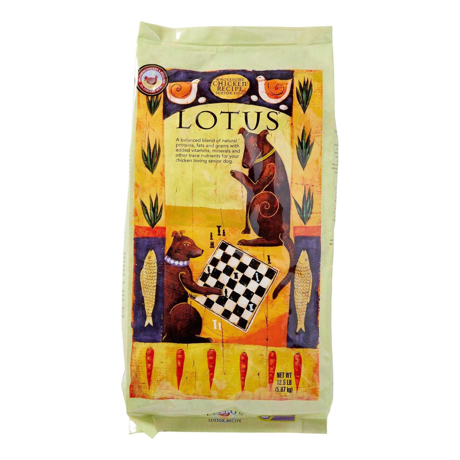 Lotus Dry Senior Dog Food - Pet Supplies online store