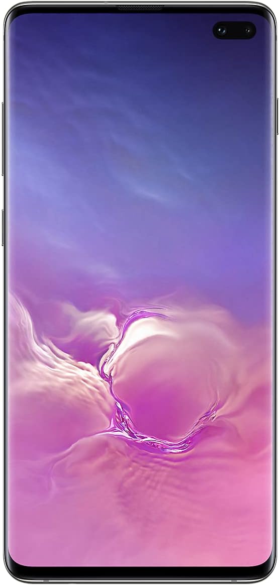 Samsung Galaxy S10+ Plus 512GB / 8GB RAM SM-G975F/DS Hybrid/Dual-SIM (GSM Only, No CDMA) Factory Unlocked 4G/LTE Smartphone - International Version No Warranty (Ceramic Black)