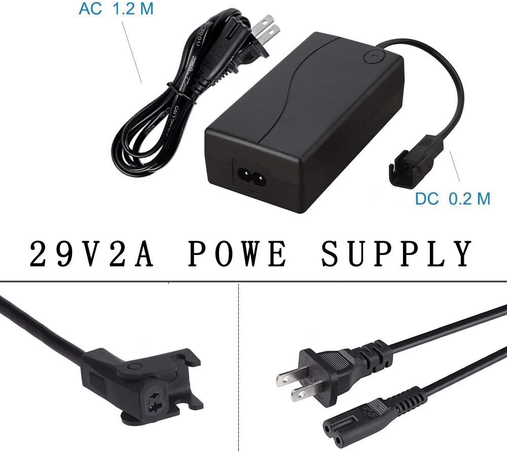 Ukor Power Recliner Power Supply,Universal Version Compatible with Most Power Recliner OKIN, Limoss and Tranquil Ease Recliner, AC/DC Adapter Switching Power Supply Replacement Transformer 29V/2A