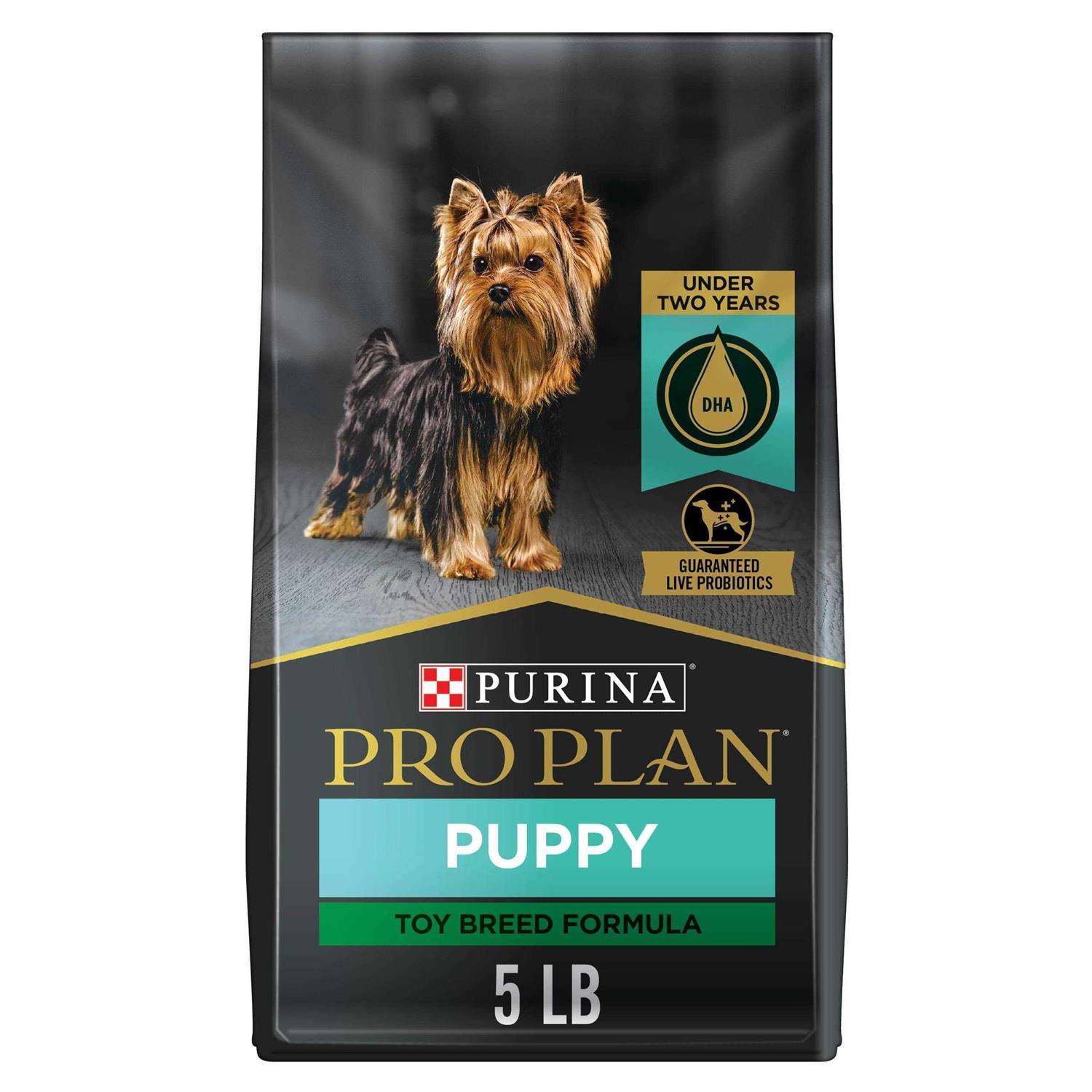Purina Pro Plan Chicken & Rice Formula Toy Breed Dry Puppy Food - Pet Supplies online store
