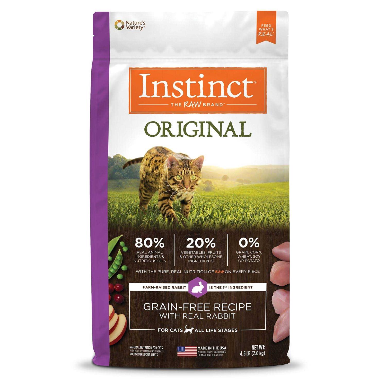 Instinct Original Grain Free Recipe with Real Dry Cat Food - Pet Supplies online store