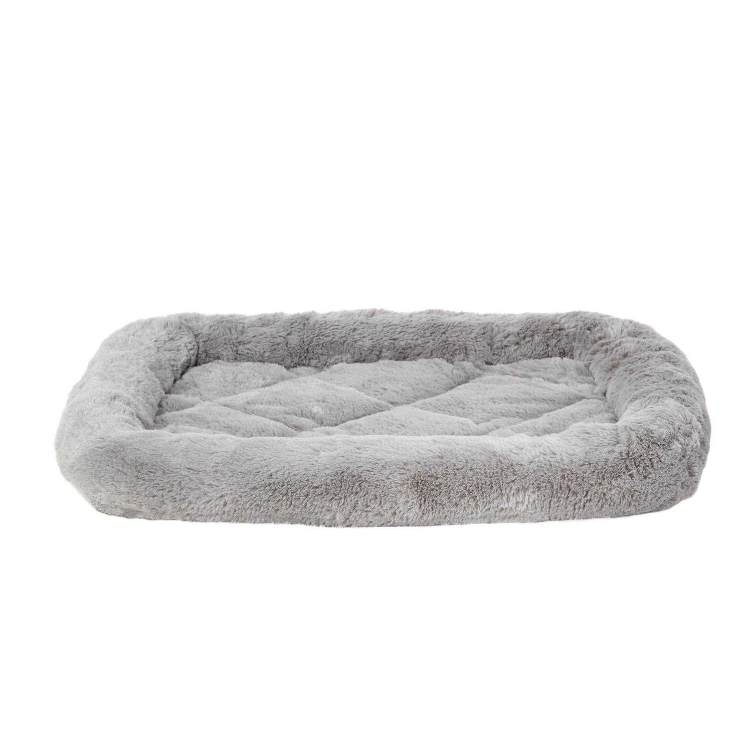 Top Paw Plush Crate Mat Grey - Pet Supplies online store