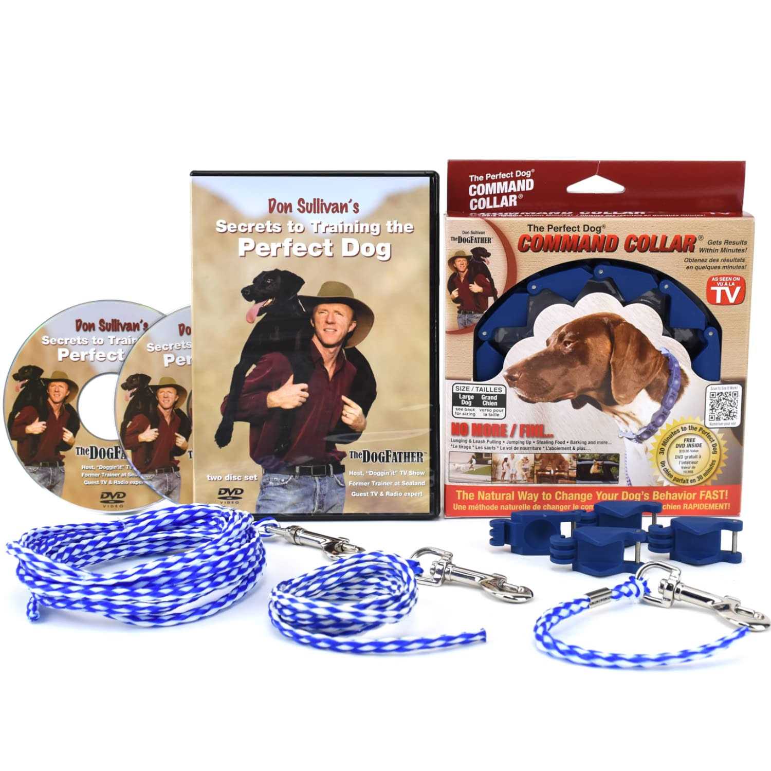 The Perfect Dog Don Sullivan's Secrets to Training System with DVD Set and command collar - Pet Supplies online store