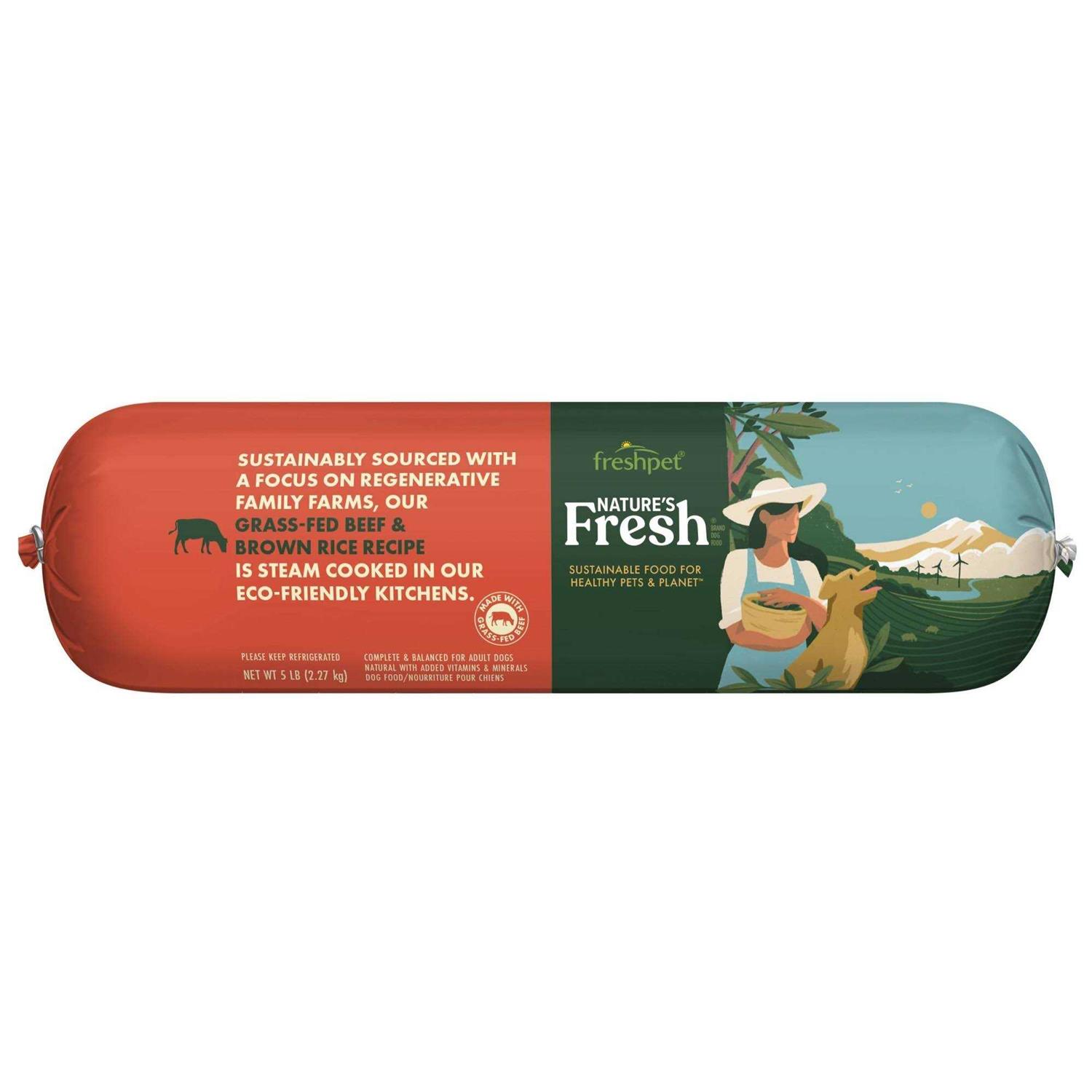 Freshpet Nature's Fresh Beef Recipe Dog Food - Pet Supplies online store