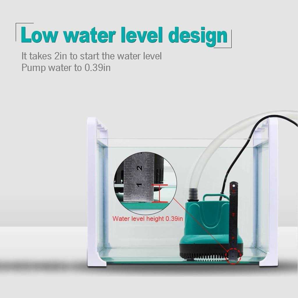 Upettools Submersible Water Pump Ultra Silence Circulation Multifunctional Water Pump with Handle for Pond - Pet Supplies online store