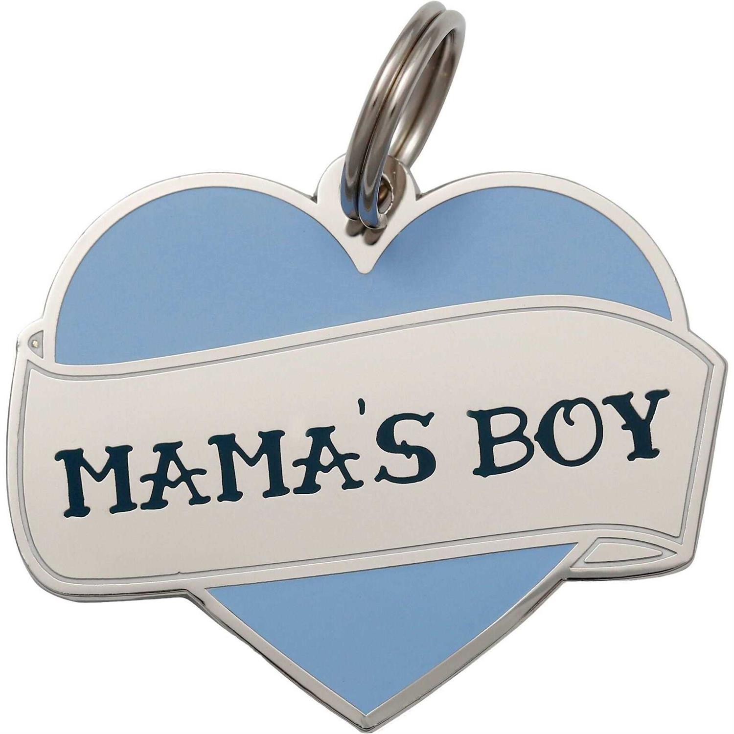 Two Tails Pet Company Mama's Boy ID Tag - Pet Supplies online store