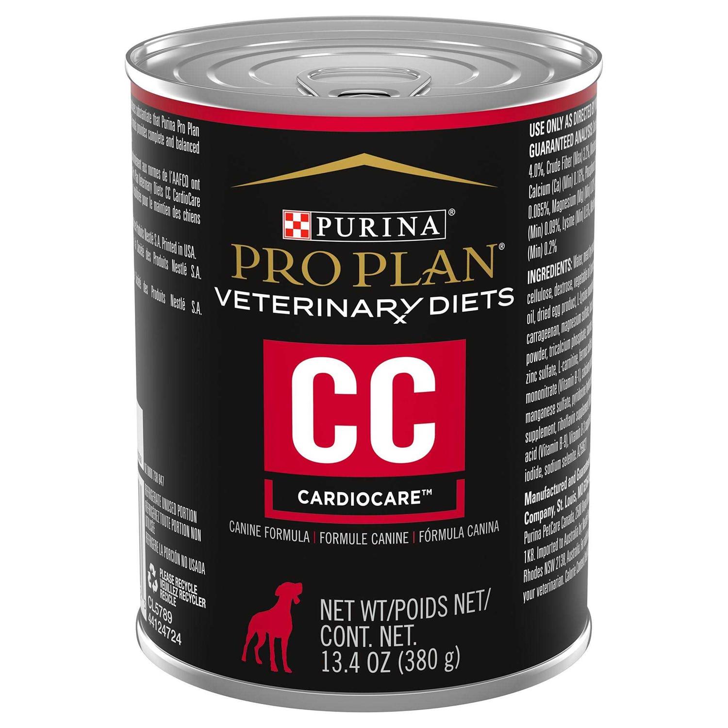 Purina Pro Plan Veterinary Diets CC CardioCare Canine Formula Chicken Flavor Canned Dog Food - Pet Supplies online store