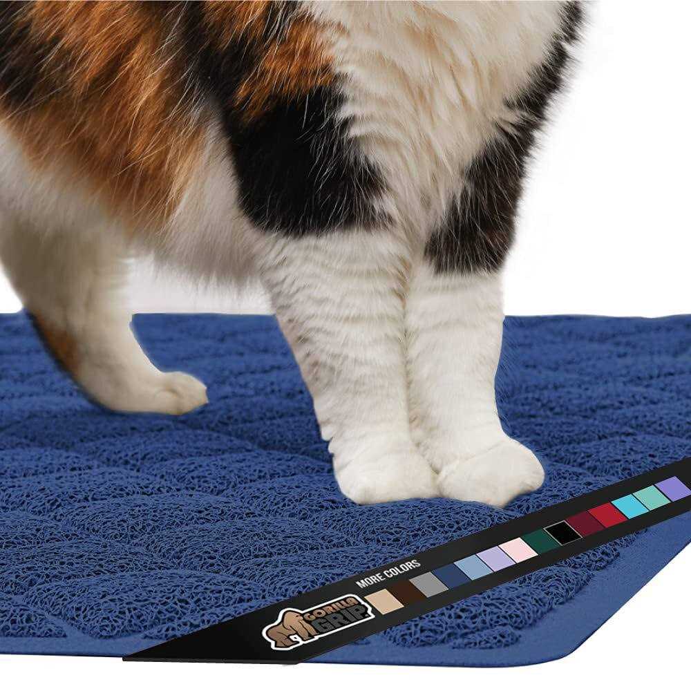 Gorilla Grip The Original 100% Waterproof Cat Litter Box Trapping Mat - Pet Supplies online store