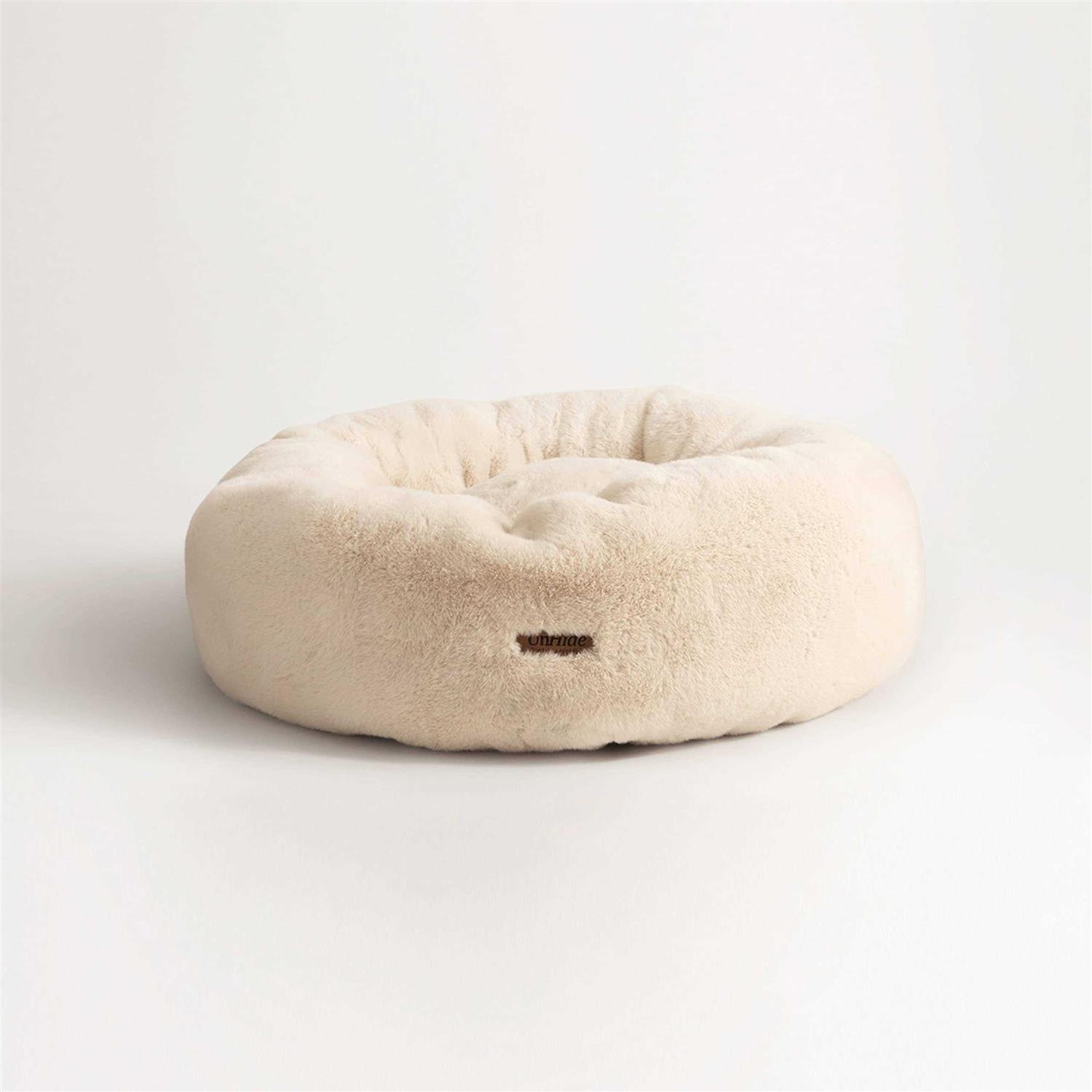 UnHide Floof Pet Bed Extra Soft Dog Bed Removable Faux Fur Cover - Pet Supplies online store
