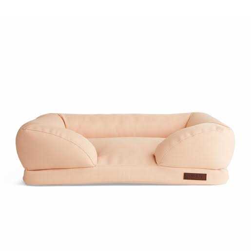 Reddy Durable Recycled Fabric Pink Dog Bed - Pet Supplies online store