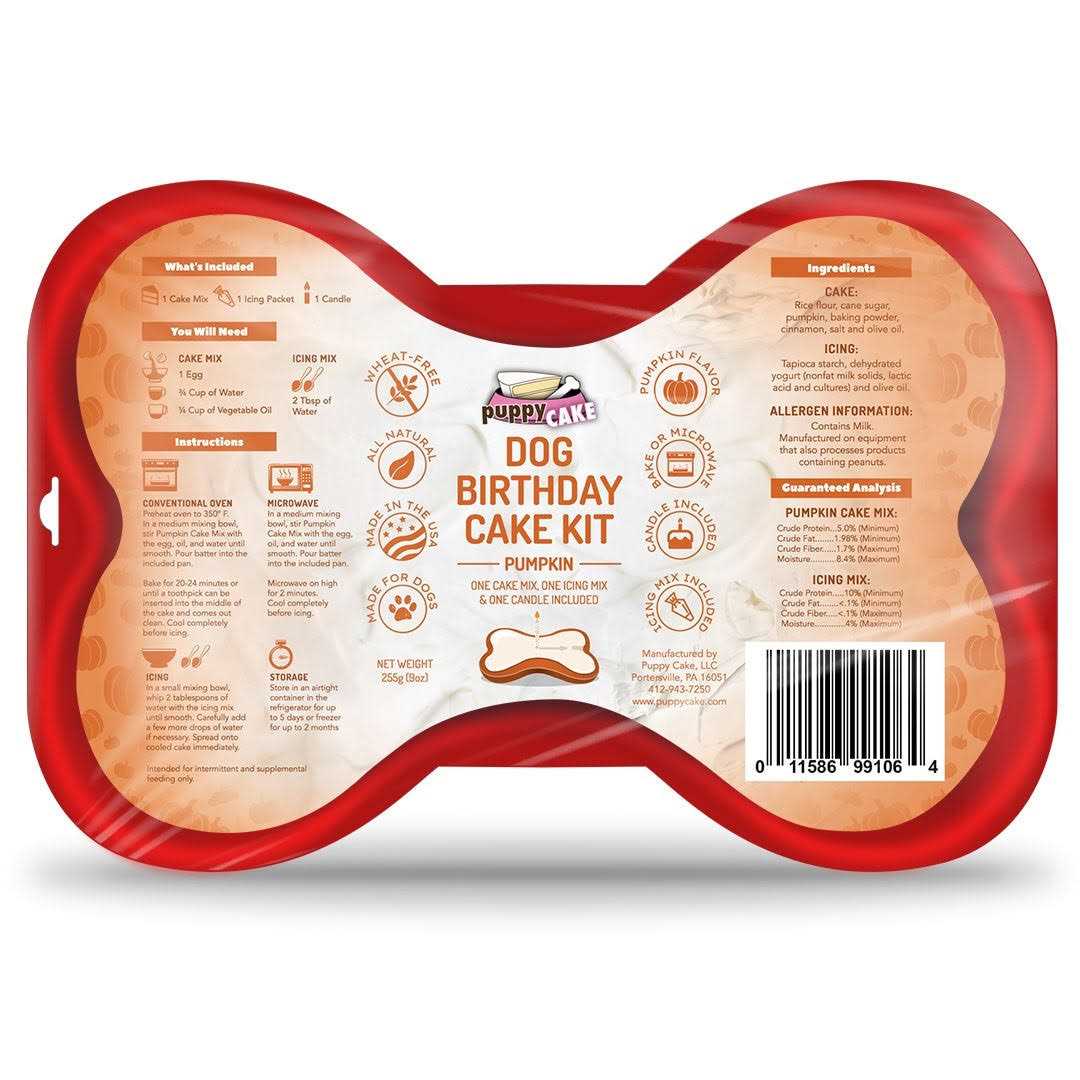 Puppy Cake Dog Birthday Cake Kit - Pet Supplies online store