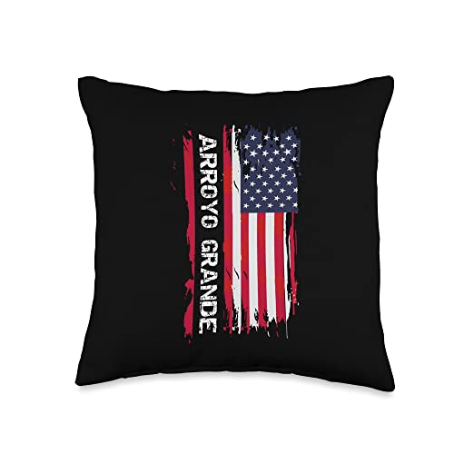 Arroyo Grande Throw Pillow, 18x18, Multicolor