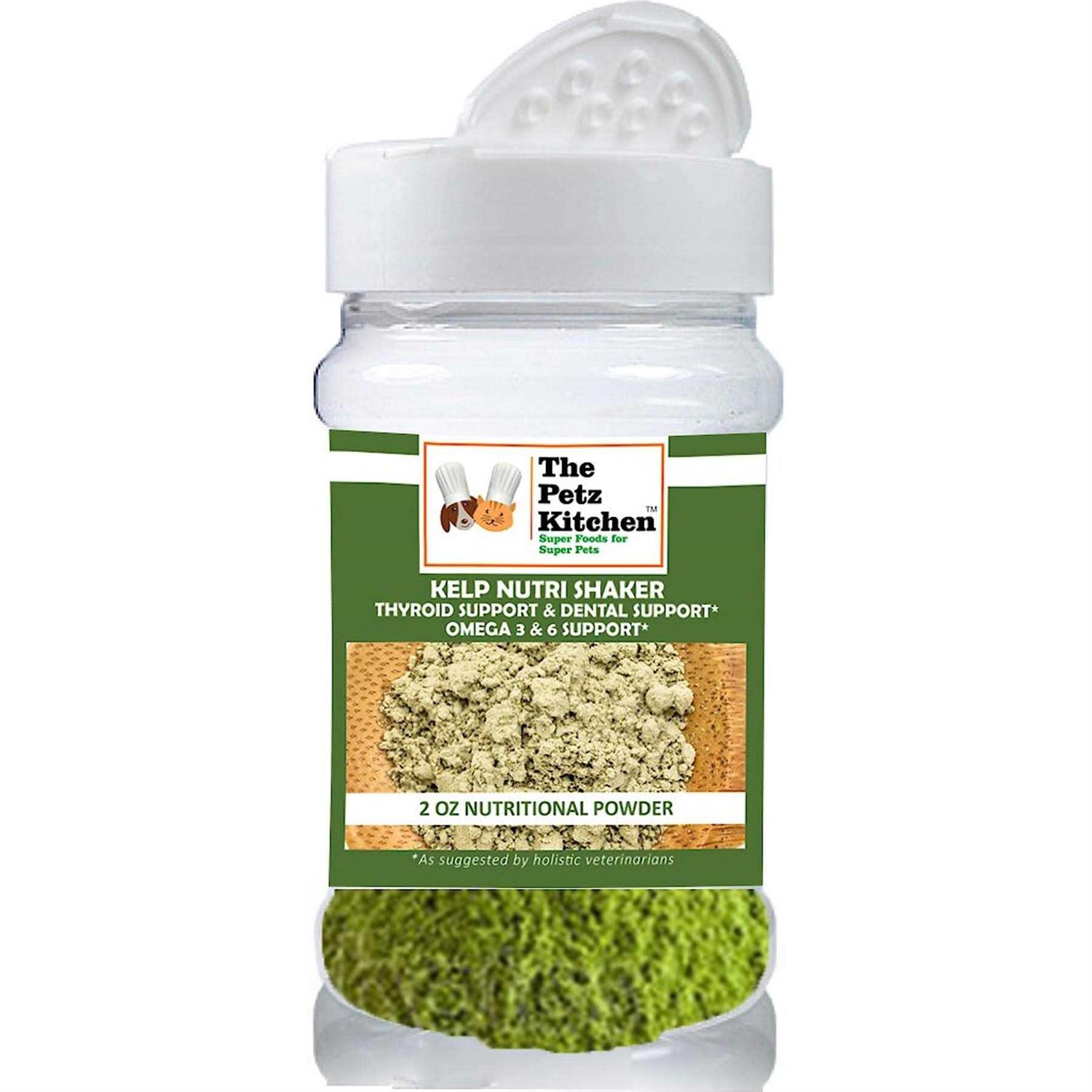 The Petz Kitchen Kelp Omega 3 Thyroid & Whole Body Multi-Mineral - Pet Supplies online store